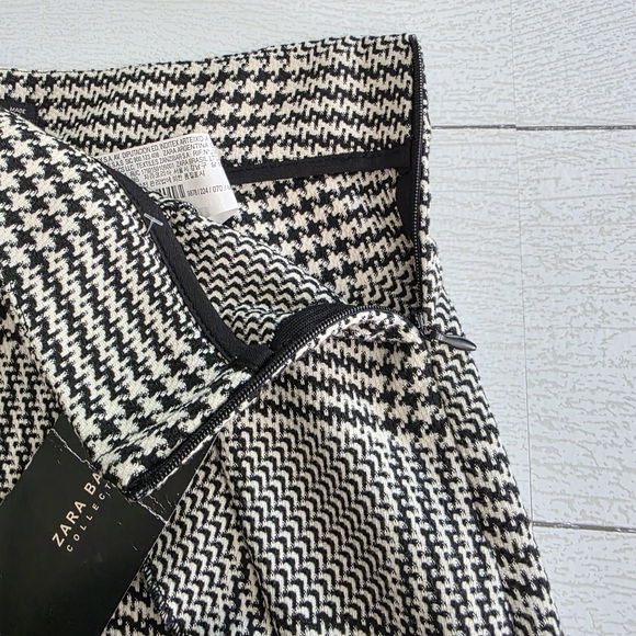 Zara Stylish Plaid High Waisted Shorts Size M‎ - Picture 8 of 10